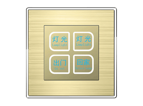 四位墙面开关（单火）