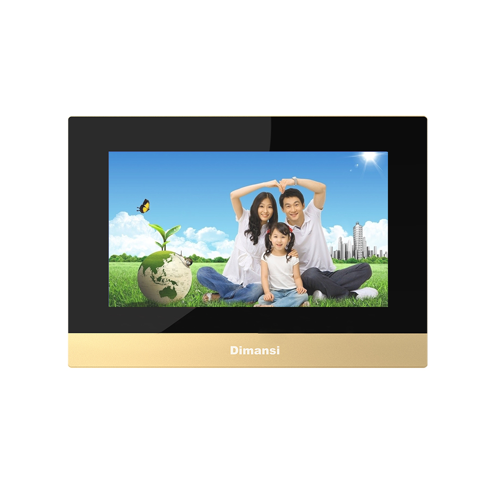 数字人脸7寸可视门铃（810S+91S）