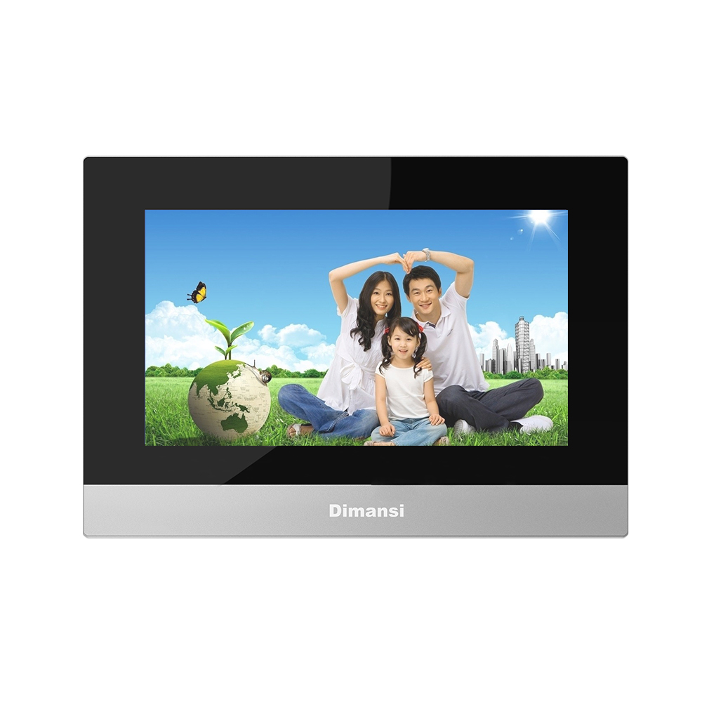 数字人脸7寸可视门铃（810S+91S）