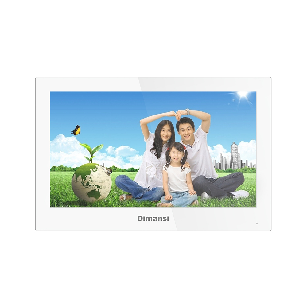 数字人脸10寸可视门铃（850S+91S）